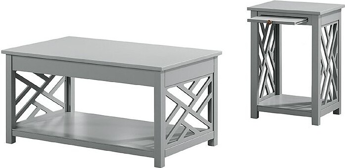 Alaterre Furniture Coventry Coffee Table & End Table 2-piece Set