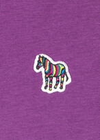 Thumbnail for your product : Paul Smith Purple Zebra Logo Long-Sleeve T-Shirt