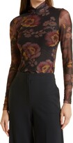 Thumbnail for your product : Ted Baker Lemonay Floral Mesh Top