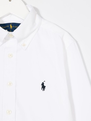 Ralph Lauren Kids Custom Fit Button-Down Shirt
