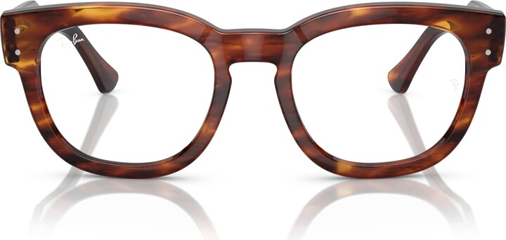 Ray-Ban RX0298VF Mega Hawkeye Low Bridge Fit Square Prescription Eyewear Frames