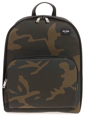 Jack Spade Men's 'Camo Utility' Waterproof Backpack - Green