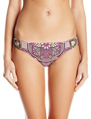 Jessica Simpson Women's Mojave X-Cross Hipster Bikini Bottom