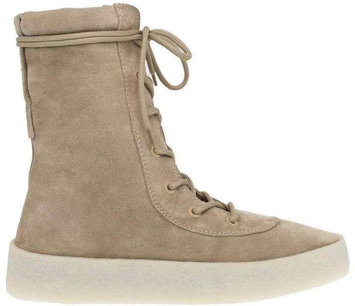 yeezy lace up booties