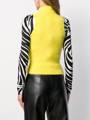 Versace sleeveless knitted top