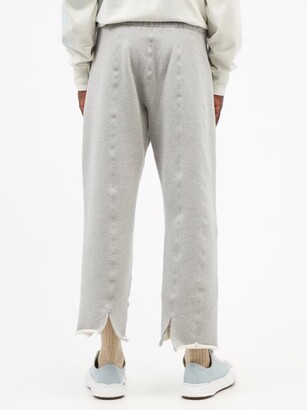 Kuro 360 Cotton-blend Jersey Track Pants - Grey