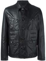 Thumbnail for your product : Lanvin grained effect leather jacket