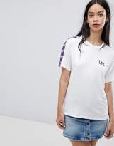 Thumbnail for your product : Lee T Shirt with Taping and Logo