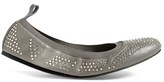Thumbnail for your product : See by Chloe Studded Leather Ballet Flat (Nordstrom Exclusive) (Women)