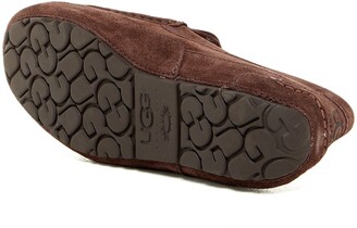 alder uggpure lined suede slipper