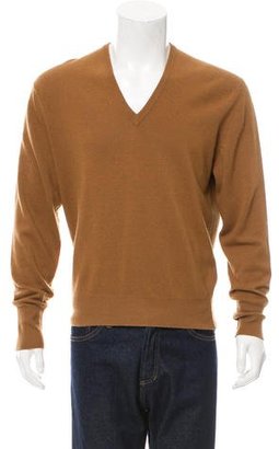Hermes V-Neck Cashmere Sweater