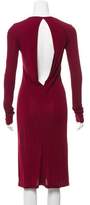 Thumbnail for your product : Calvin Klein Collection Long Sleeve Midi Dress
