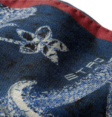 Thumbnail for your product : Etro Printed Wool and Yak-Blend Scarf