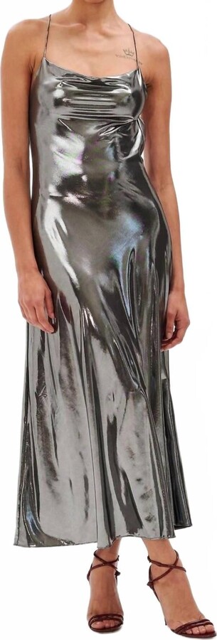 Ronny Kobo Aiysha Dress In Grey