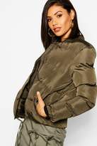 Thumbnail for your product : boohoo Quilted Bomber Jacket