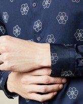 Thumbnail for your product : Ted Baker Floral Print Cotton Shirt