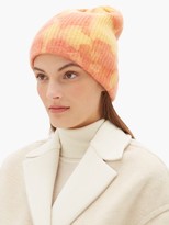 Thumbnail for your product : The Elder Statesman Hot Dye Tie-dye Cashmere Beanie Hat - Yellow Multi