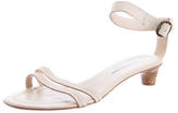 Thumbnail for your product : CNC Costume National Leather Ankle Strap Sandals