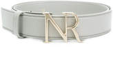 Nina Ricci branded buckle belt 