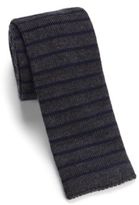 Thumbnail for your product : Paul Smith Striped Wool Knit Tie