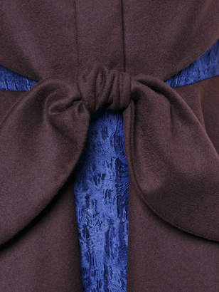 DELPOZO lace detail flared dress