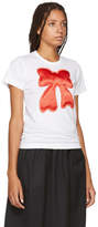 Thumbnail for your product : Comme des Garcons Girl Girl White Bow T-Shirt