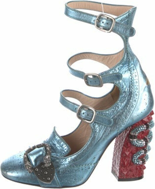 Gucci Queercore Kingsnake Pumps ShopStyle