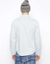 Thumbnail for your product : Lee Denim Shirt Slim Fit Rider Blue Dust Printed