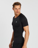 Thumbnail for your product : LP Support Men's Grey all compression - Air Compression Short Sleeve Top