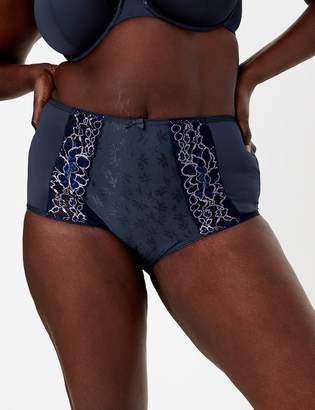 Marks and Spencer Jacquard & Lace Full Briefs