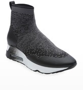 Thumbnail for your product : Ash Lipstick Knit Sock Sneakers