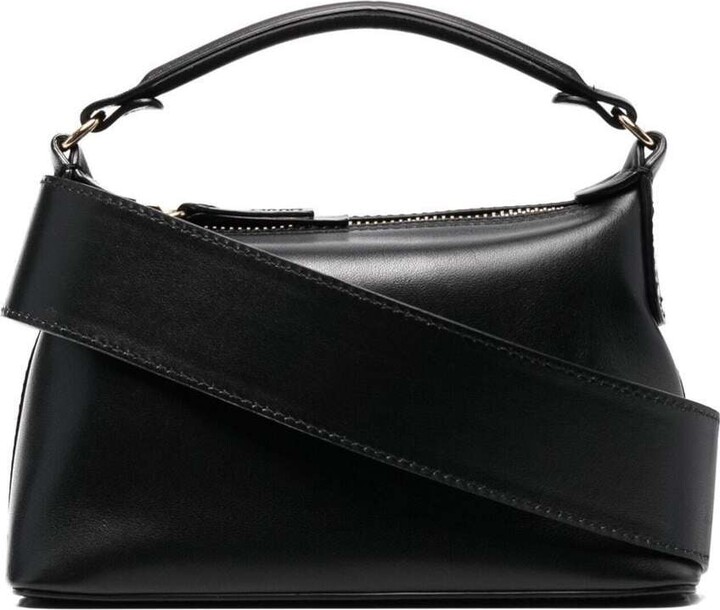 Liu Jo Leonie Hanne Woman's Hobo Black Leather Mini Handbag - ShopStyle
