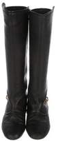 Thumbnail for your product : Alexander McQueen Leather Knee-High Boots