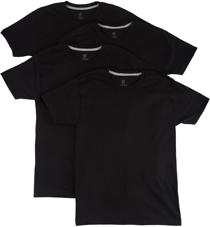 hanes slim fit undershirts