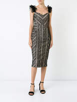 Thumbnail for your product : Rebecca Vallance Lou Lou lace ruffle dress