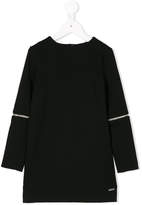 Thumbnail for your product : DSQUARED2 Kids zip sleeve long top