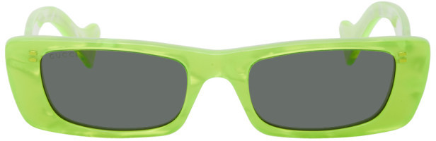 green gucci shades