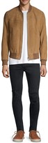Thumbnail for your product : The Kooples Suede Bomber Jacket