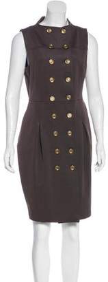 Burberry Double-Breasted Sheath Dress