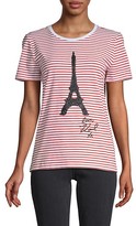 Thumbnail for your product : Karl Lagerfeld Paris Sequin-Embellished Stretch-Cotton Tee