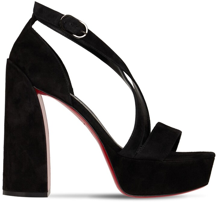 platform red bottom shoes