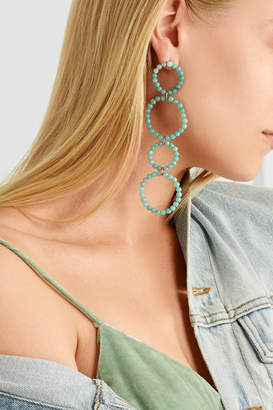 Saskia Diez Holiday Amazonite Earring - Turquoise