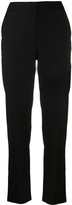Thumbnail for your product : Armani Exchange Logo-Patch Cropped Trousers