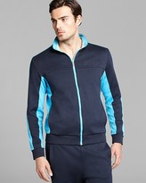 Thumbnail for your product : HUGO BOSS Green Skaz Double Face Sweat Jacket