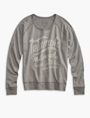Lucky Brand TRIUMPH DISTRESSED PULLOVER