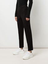Thumbnail for your product : Sally LaPointe Ponte pintuck trousers