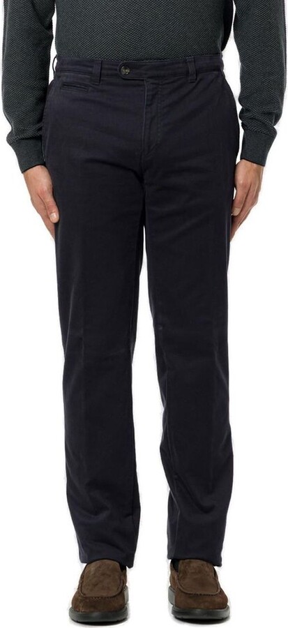 Bugatti Buttoned Straight Leg Trousers