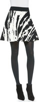 Thumbnail for your product : Ohne Titel Printed A-Line Knit Skirt
