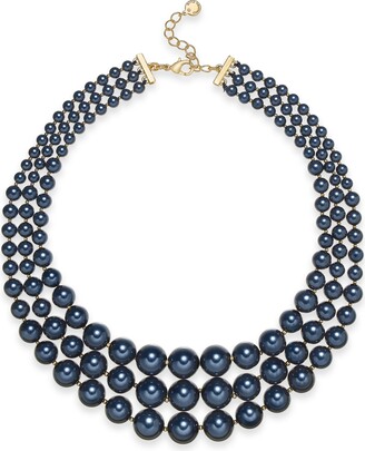Charter Club | Jewelry | Macys Charter Club Pearl Necklace And Earrings Set  | Poshmark