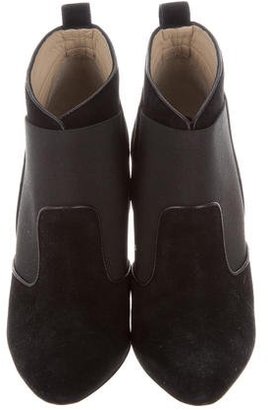 Paul Andrew Suede Pointed-Toe Booties